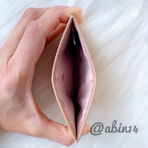 NWT Kate Spade Glitter Card Case with Gift Box - Picture 3 of 8